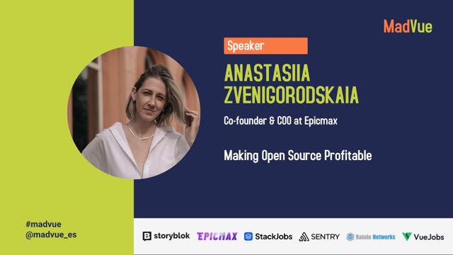 Anastasiia Zvenigorodskaia - Making Open Source Profitable